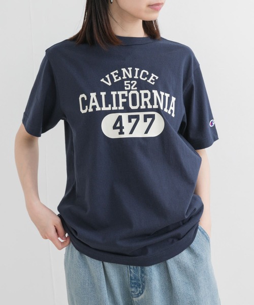 Champion（チャンピオン）の「Champion　SHORT SLEEVE T-SHIRTS（Tシャツ/カットソー・レディース・ブラック/ネイビー/ホワイト系その他・SMALL）」の12枚目の写真