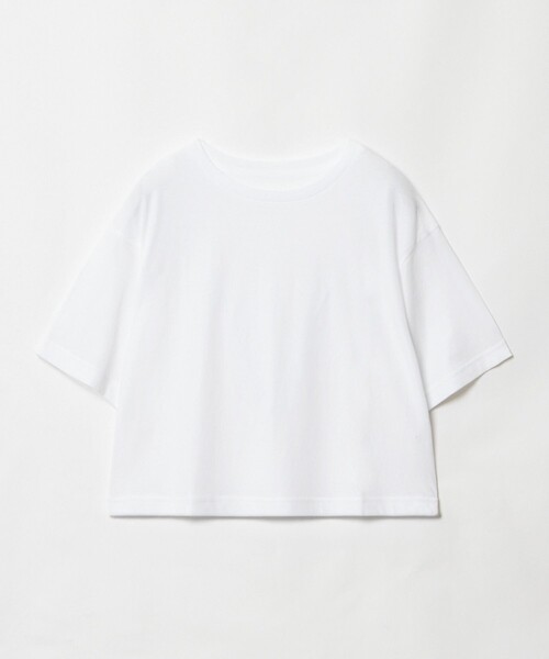 allureville（アルアバイル）の「クロップＴシャツ（Tシャツ/カットソー・レディース・オフホワイト/ブラック・2）」の11枚目の写真