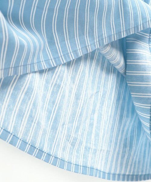 BRANSHES（ブランシェス）の「【綿100％】バックリボンワンピース（ワンピース・キッズ・ブラック/ブルー/カラフル・80/90/100/110/120/130/140/150）」の16枚目の写真