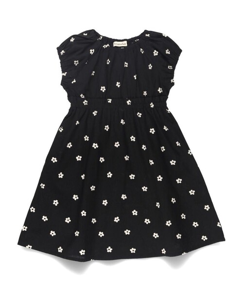BRANSHES（ブランシェス）の「【綿100％】バックリボンワンピース（ワンピース・キッズ・ブラック/ブルー/カラフル・80/90/100/110/120/130/140/150）」の21枚目の写真