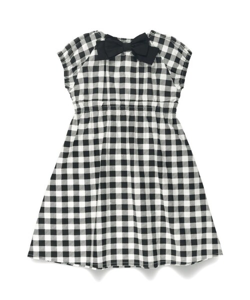 BRANSHES（ブランシェス）の「【綿100％】バックリボンワンピース（ワンピース・キッズ・ブラック/ブルー/カラフル・80/90/100/110/120/130/140/150）」の20枚目の写真
