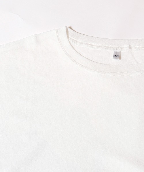 coca(coca)(コカ)の「シアージョーゼットオーバーTシャツ(Tシャツ/カットソー・レディース・ホワイト/ブラック/グリーン/チャコール/ライトグレー・S/M/L)」の8枚目の写真