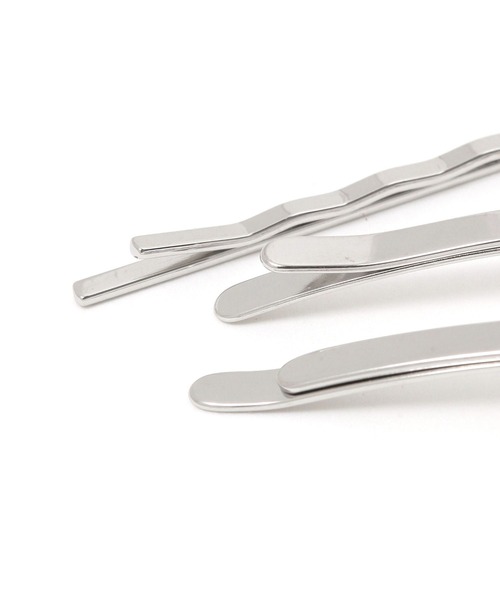 LOWRYS FARM（ローリーズファーム）の「ステンレスヘアピンセット 452007（ヘアピン・レディース・グレー/ベージュ・FREE）」の5枚目の写真