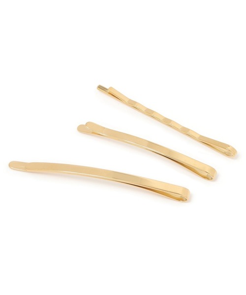 LOWRYS FARM（ローリーズファーム）の「ステンレスヘアピンセット 452007（ヘアピン・レディース・グレー/ベージュ・FREE）」の3枚目の写真