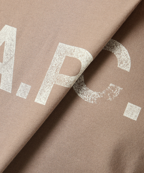 IENA(イエナ)の「A.P.C./アー・ペー・セー 別注 リンガーTシャツ(Tシャツ/カットソー・レディース・チャコールグレー/ホワイト/ベージュ・FREE)」の21枚目の写真