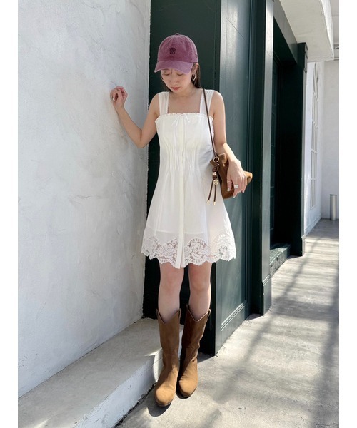 SNIDEL（スナイデル）の「【SNIDEL|NEW ERA】コラボエンブレムキャップ（キャップ・レディース・バーガンディー/インディゴブルー/ベージュ/ネイビー・FREE）」の15枚目の写真