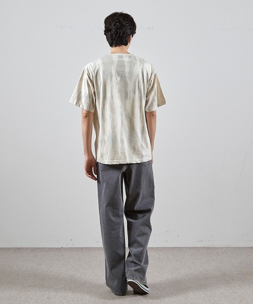 RATTLE TRAP(ラトルトラップ)の「ウォッシュダメージ加工ポケットTシャツ(Tシャツ/カットソー・メンズ・ホワイト/ブラック・M/L)」の6枚目の写真