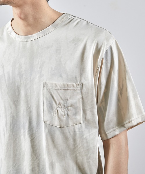 RATTLE TRAP(ラトルトラップ)の「ウォッシュダメージ加工ポケットTシャツ(Tシャツ/カットソー・メンズ・ホワイト/ブラック・M/L)」の10枚目の写真
