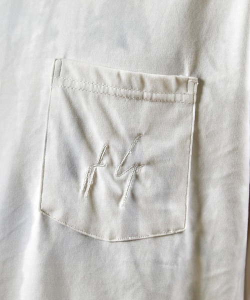 RATTLE TRAP(ラトルトラップ)の「ウォッシュダメージ加工ポケットTシャツ(Tシャツ/カットソー・メンズ・ホワイト/ブラック・M/L)」の12枚目の写真