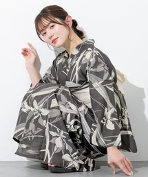 手縫い　浴衣　グレー レディースの浴衣（グレー/灰色系）ファッション通販 - ZOZOTOWN