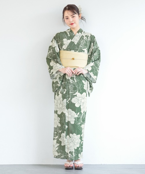 SOUBIEN 浴衣 SOUBIEN｜浴衣2点セット レディース(浴衣+帯) | Rakuten Fashion