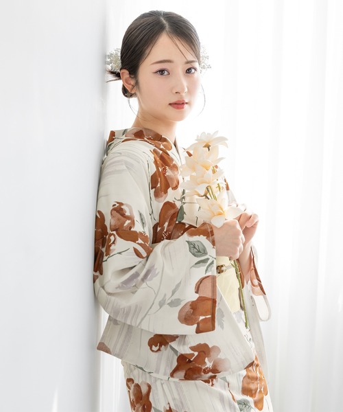 SOUBIEN 浴衣 SOUBIEN｜浴衣2点セット レディース(浴衣+帯) | Rakuten Fashion
