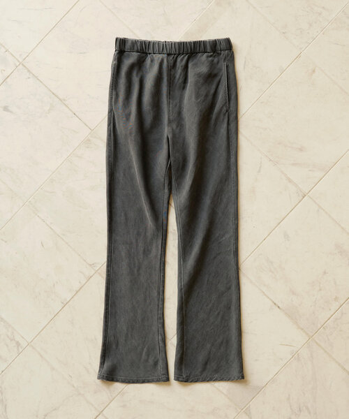 BEARDSLEY フレアパンツ セール】《15 quinze》レーヨンバイヤスフレアパンツ（その他
