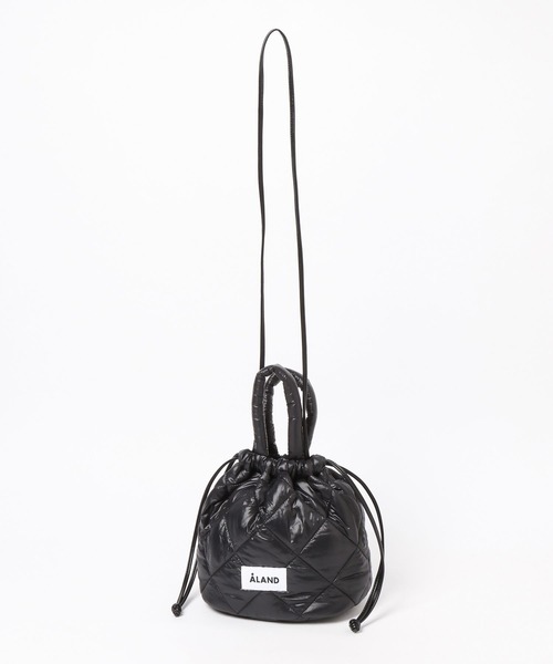 ALAND(エーランド)の「【UNISEX】ALAND/キルティング2WAY BAG(ショルダーバッグ・レディース・ライトグレー/ブラック/ピンクベージュ/ブルー・FREE)」の17枚目の写真