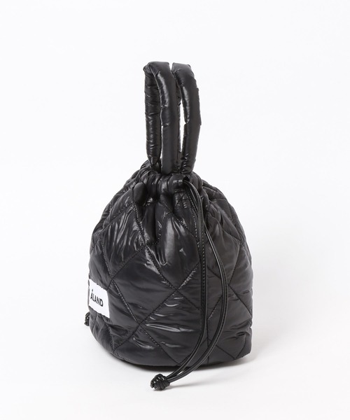 ALAND(エーランド)の「【UNISEX】ALAND/キルティング2WAY BAG(ショルダーバッグ・レディース・ライトグレー/ブラック/ピンクベージュ/ブルー・FREE)」の19枚目の写真