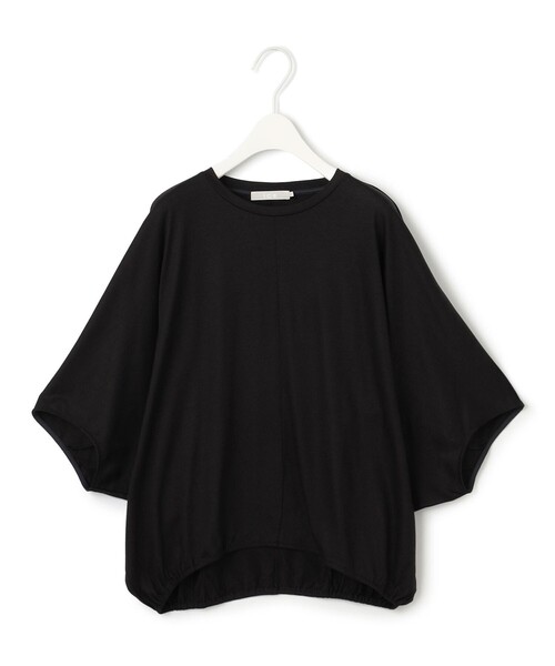 ICB(アイシービー)の「Ly.Coハイゲージ カットソー(Tシャツ/カットソー・レディース・ダルブルー系/ダークブラウン系/ブラック系/アイボリー系・LARGE/X-LARGE)」の16枚目の写真
