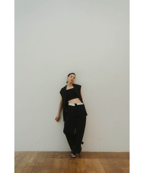 sheer undulate gillet/2color (unisex) | KNUTH MARF