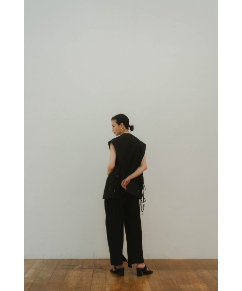 undulate gillet (unisex)（ベスト）｜Knuth Marf