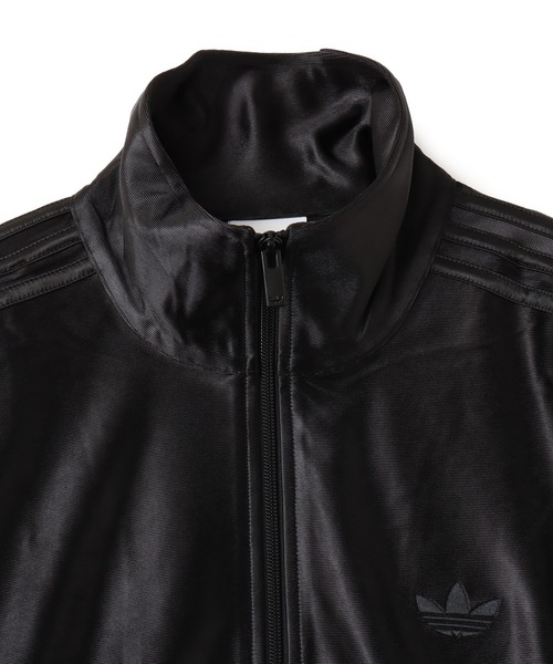 【新品未使用】adidas シアートラックトップ セール】Byd3s ルーズフィット ジャカードニット トラックトップ