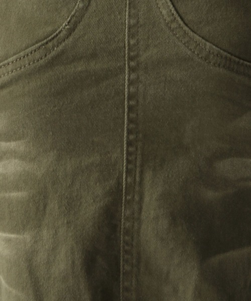 FOREVER 21（フォーエバー トゥエンティーワン）の「【2025SS】ツイルプリーツミニキャミワンピース（ワンピース・レディース・カーキ/ベージュ・FREE）」の14枚目の写真