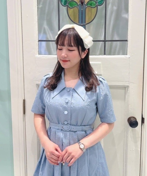 F i.n.t（フィント）の「ビッグチュール多重リボンカチューシャ（カチューシャ・レディース・アイボリー/ブラック・FREE）」の17枚目の写真