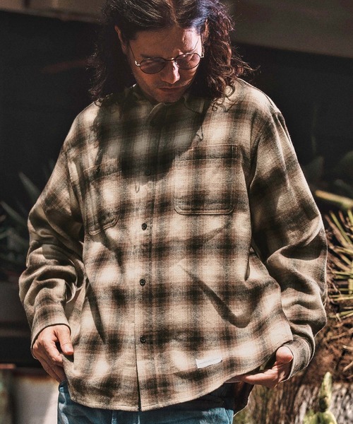 チェックシリーズ ❁66〜73 ワッペンチェックビッグシャツ – Darich (ダーリッチ)