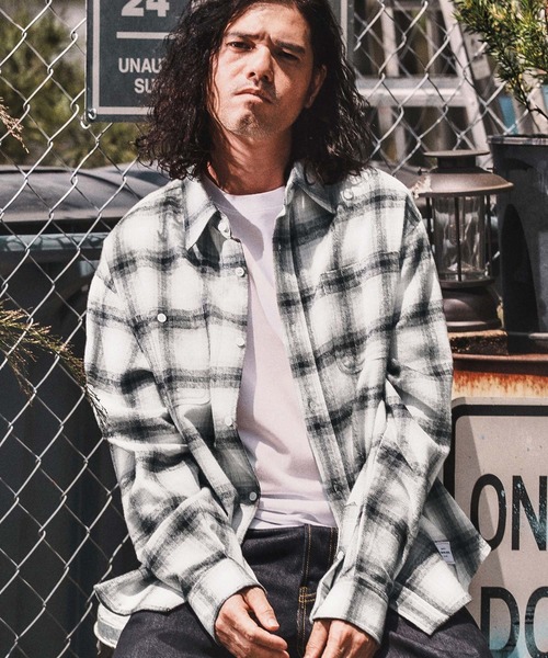 ms6138- CHECK SHIRT チェックシャツ（シャツ/ブラウス）｜WONDER WALL