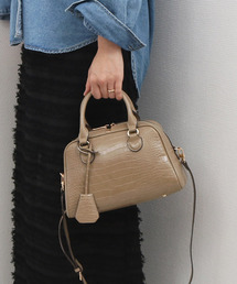 cache cache（カシュ カシュ）の「カシュカシュ cachecache / アソート合皮ボストンバッグ（ボストンバッグ）」