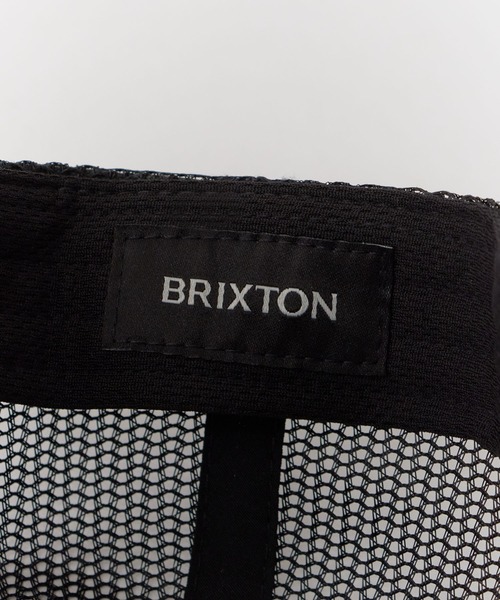 BRIXTON（ブリクストン）の「BRIXTON/ブリクストン KEATON MP TRUCKER HAT キャップ（キャップ・メンズ・ブラック/グリーン・ONE SIZE）」の7枚目の写真