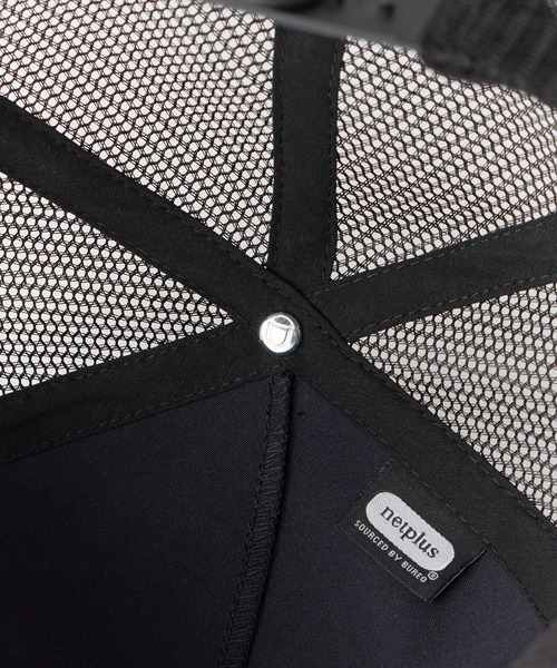 BRIXTON（ブリクストン）の「BRIXTON/ブリクストン KEATON MP TRUCKER HAT キャップ（キャップ・メンズ・ブラック/グリーン・ONE SIZE）」の6枚目の写真