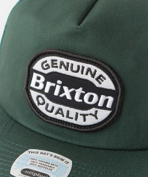 BRIXTON（ブリクストン）の「BRIXTON/ブリクストン KEATON MP TRUCKER HAT キャップ（キャップ・メンズ・ブラック/グリーン・ONE SIZE）」の13枚目の写真