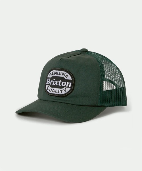BRIXTON（ブリクストン）の「BRIXTON/ブリクストン KEATON MP TRUCKER HAT キャップ（キャップ・メンズ・ブラック/グリーン・ONE SIZE）」の18枚目の写真