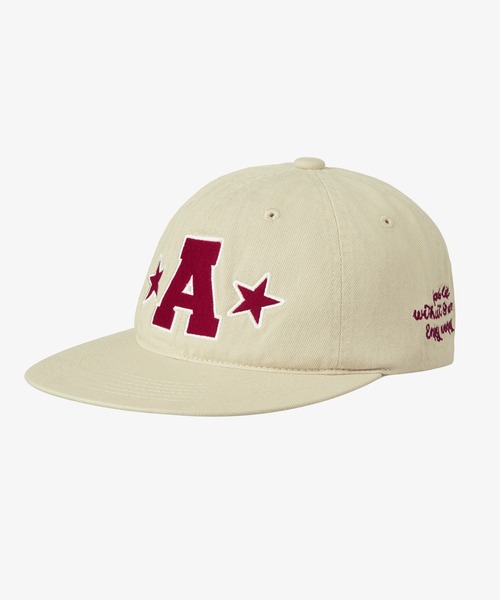 WASHED CAPITAL LOGO CAP（キャップ）｜aeae（エーイーエーイー
