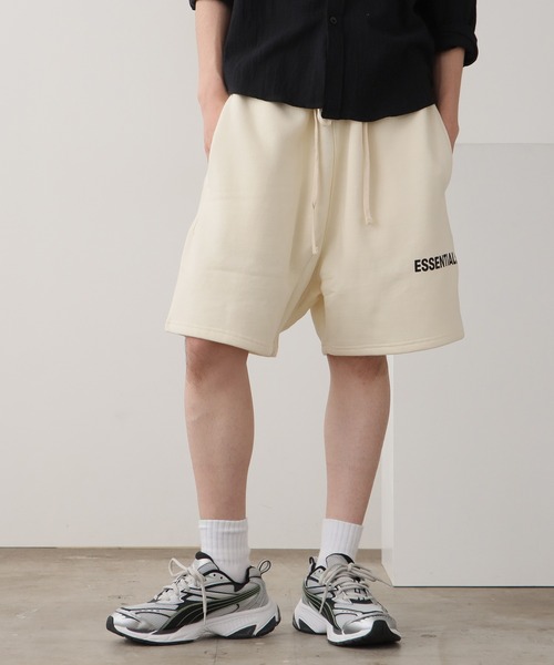 FOG ESSENTIALS(エフオージーエッセンシャルズ)の「FOG ESSENTIALS/エッセンシャルズ SWEAT SHORTS ショーツ メンズ 夏物 夏服(スウェットパンツ・メンズ・ブラック/クリーム/グレー・XL/XXL/L)」の19枚目の写真