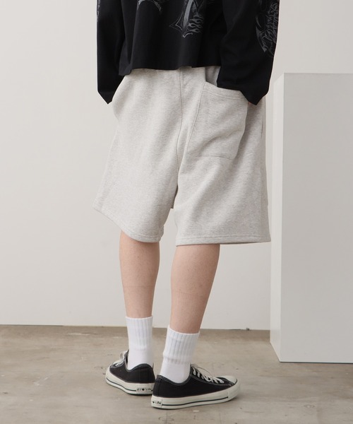 FOG ESSENTIALS(エフオージーエッセンシャルズ)の「FOG ESSENTIALS/エッセンシャルズ SWEAT SHORTS ショーツ メンズ 夏物 夏服(スウェットパンツ・メンズ・ブラック/クリーム/グレー・XL/XXL/L)」の11枚目の写真