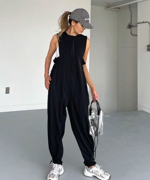 ジースター　つなぎ　オールインワン　サロペット　ジャンプスーツ　ノースリーブ G-STAR RAW オールインワン OPEN BACK JUMPSUIT/オールインワン