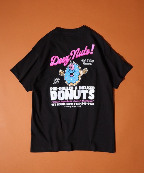 FUNALIVE(ファンアライブ)の「THE HIGH&MIGHTY ハイアンドマイティー オーバーサイズ プリントTEEシャツ(Tシャツ/カットソー・メンズ・グリーン/ブラウン/ホワイト/ブラック系/ネイビー/パープル/ブラック系1/ブラック/パープル系/ネイビー系・2XL/L/M/XL)」の3枚目の写真