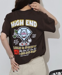 THE HIGH&MIGHTY ハイアンドマイティー オーバーサイズ プリントTEEシャツ