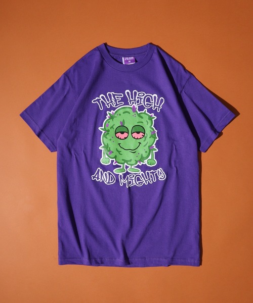 FUNALIVE(ファンアライブ)の「THE HIGH&MIGHTY ハイアンドマイティー オーバーサイズ プリントTEEシャツ(Tシャツ/カットソー・メンズ・グリーン/ブラウン/ホワイト/ブラック系/ネイビー/パープル/ブラック系1/ブラック/パープル系/ネイビー系・2XL/L/M/XL)」の10枚目の写真