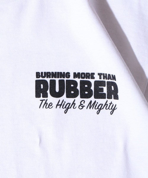 FUNALIVE(ファンアライブ)の「THE HIGH&MIGHTY ハイアンドマイティー オーバーサイズ プリントTEEシャツ(Tシャツ/カットソー・メンズ・グリーン/ブラウン/ホワイト/ブラック系/ネイビー/パープル/ブラック系1/ブラック/パープル系/ネイビー系・2XL/L/M/XL)」の13枚目の写真