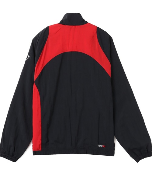 美品 NIKE 90's トラックジャケット セットアップ レッド ブラック 90年代 NIKE トラックジャケット ジャージ 刺繍ロゴ 銀タグ