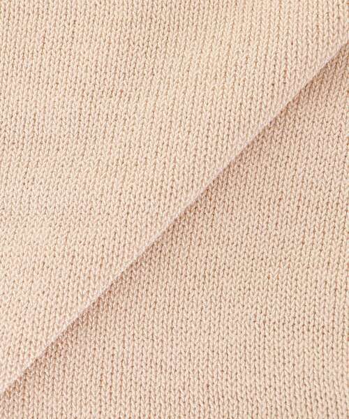 MAJESTIC LEGON(マジェスティックレゴン)の「レースアップオフショルニット(ニット/セーター・レディース・アイボリー/グレー/チャコールグレー/ピンク・MEDIUM)」の18枚目の写真