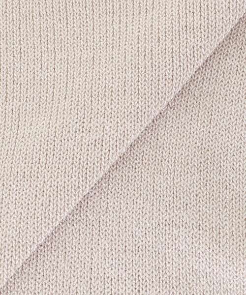 MAJESTIC LEGON(マジェスティックレゴン)の「レースアップオフショルニット(ニット/セーター・レディース・アイボリー/グレー/チャコールグレー/ピンク・MEDIUM)」の20枚目の写真