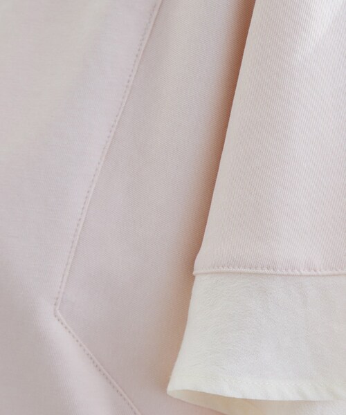 grove（グローブ）の「◆【UVカット/二の腕カバー】1枚で着映えするフレアスリーブデザイン（Tシャツ/カットソー・レディース・ブラック/オフホワイト/ピンク/カーキ・03/02/01/04/05）」の20枚目の写真