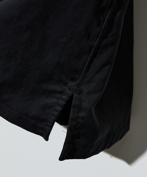 DESIGNWORKS（デザインワークス）の「【セットアップ対応】フィブリル パッチワーク 半袖シャツ（シャツ/ブラウス・メンズ・ブラック・46/48/50）」の2枚目の写真