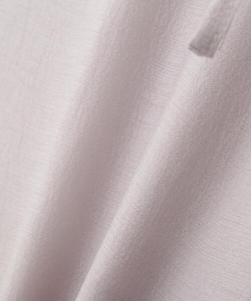 PROPORTION BODY DRESSING(プロポーションボディドレッシング)の「フロントリボンシアーブラウス / 1215210707(シャツ/ブラウス・レディース・グレー/ブラウン/グレー系その他・FREE)」の17枚目の写真