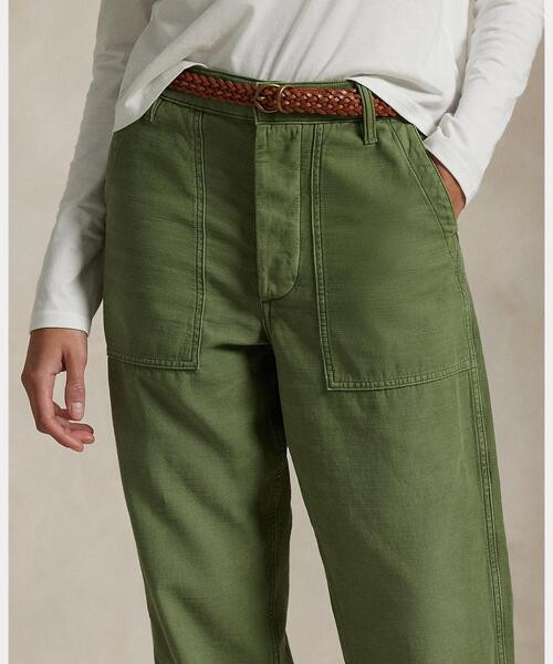 POLO RALPH LAUREN(ポロ ラルフ ローレン)の「Ricky パンツ(その他パンツ・レディース・グリーン系1・2/0/4/6/8/10/00)」の5枚目の写真