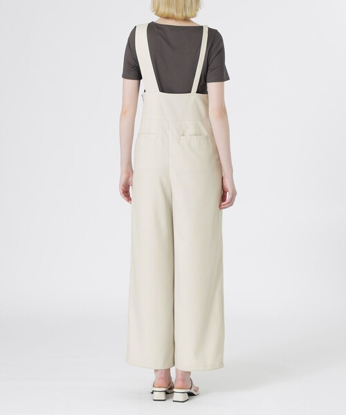 LOVELESS（ラブレス）の「アシンメトリーサロペット（サロペット/オーバーオール・レディース・ブラック/ベージュ系その他・36/34）」の15枚目の写真