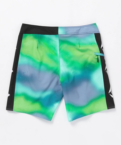 VOLCOM（ボルコム）の「【VOLCOM/ボルコム】 Lido Iconic Mod-Tech Trunks /総柄ストレッチサーフトランクス・ボードショーツ・バギーショーツ(水着)（水着・メンズ・ブラック×ホワイト/グリーン系その他・28inch/30inch/32inch）」の8枚目の写真