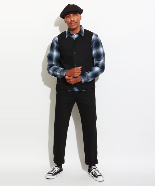 ROTAR（ローター）の「TC Herringbone Vest（ベスト・メンズ・ブラック/ブルー/グレー・X-LARGE/LARGE/MEDIUM）」の8枚目の写真